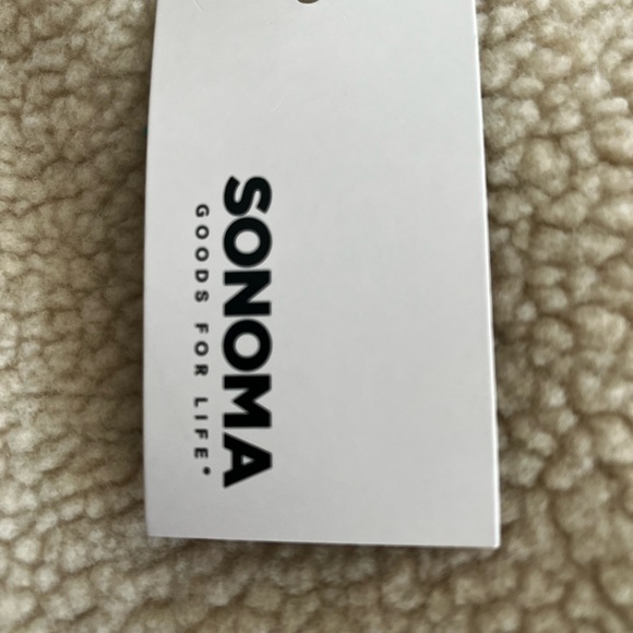 NWT Men’s Cream Sonoma Sherpa Jacket size 4XL Tall - Picture 6 of 9